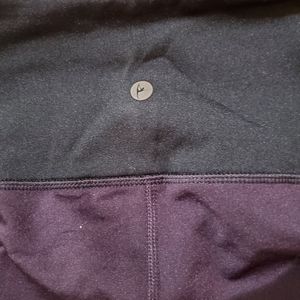 NWOT 90 Degrees Fleece Lined Black and Purple